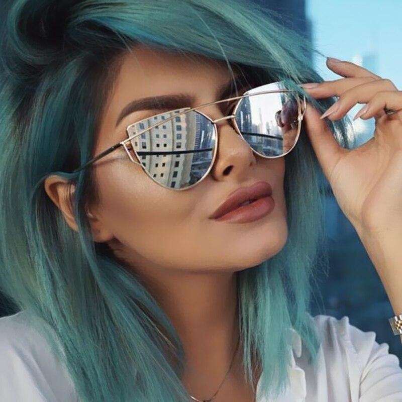 Reflective women's sunglasses clearance