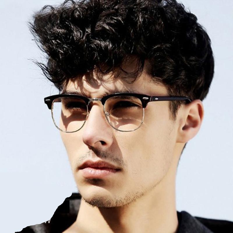 Retro Fashion Metal Half Frame Glasses Frame Woman Men Reading Glass Unique and Classy