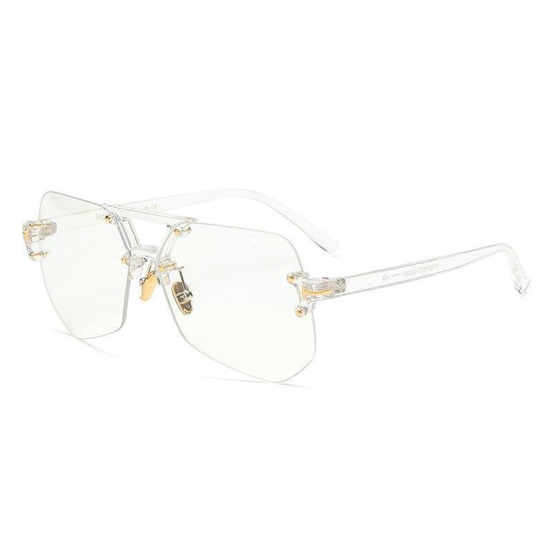 Fashion Clear Transparent Glasses For Men And Women-SunglssesCraft