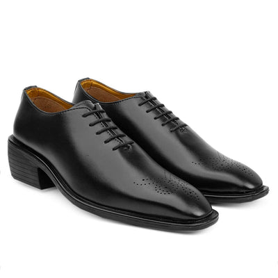 New Arrival Black Height Increasing Casual, Formal And Party Wear Shoes-Unique and Classy