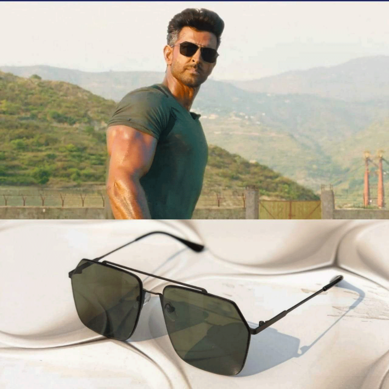 Hrithik Roshan War Stylish Sunglasses For Men-Unique and Classy