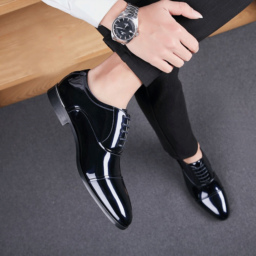 Fashionable Leather Business Shoes