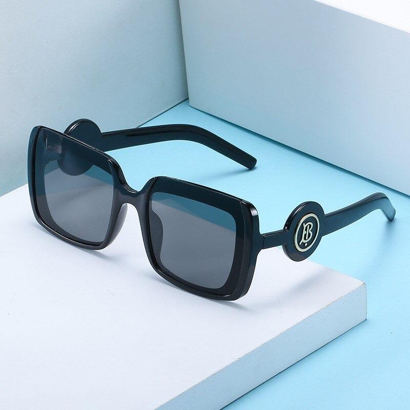 2021 Trending Product BB Logo High Quality Vintage Classic Rectangle Retro  Frame Stylish Sunglasses For Men And Women-Unique and Classy