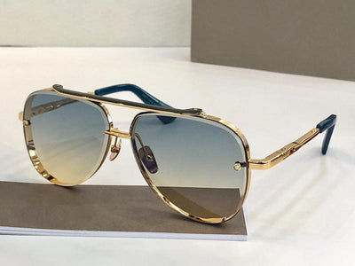 Fashion Style Oval Frameless UV 400 Lens Vintage Unisex Sunglasses-Unique and Classy