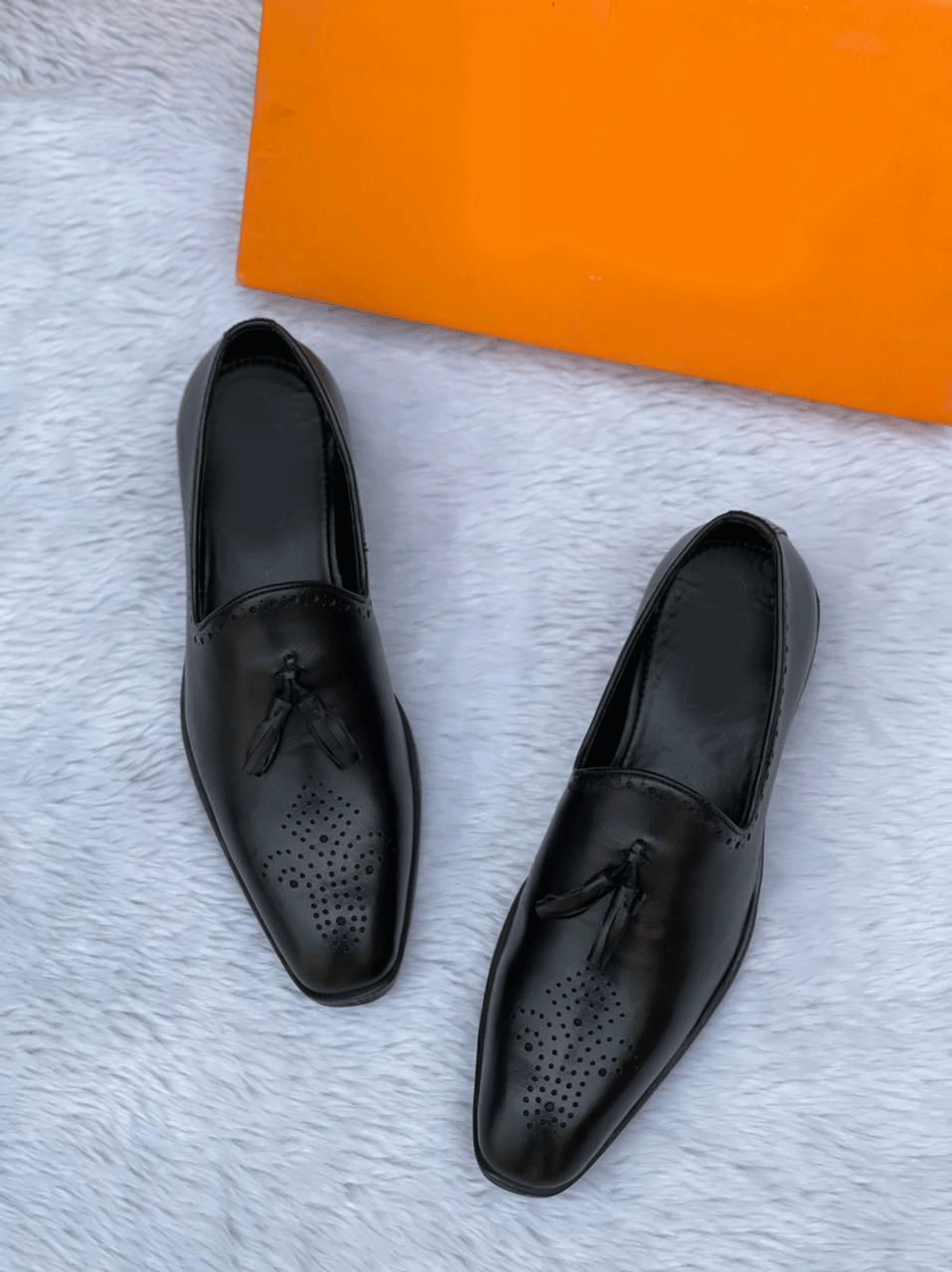 Premium Quality Tassel Mocassins Leather Formal Shoes For Men-Unique And Classy