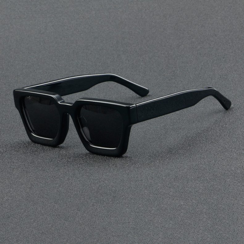 New Fashion Punk Square Sunglasses For Unisex-Unique and Classy