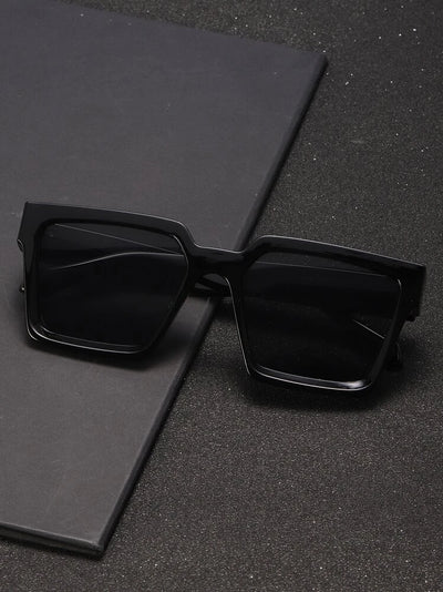 New Fashion Punk Square Sunglasses For Unisex-Unique and Classy