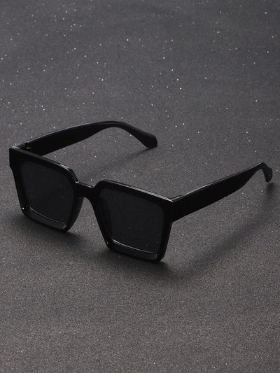 New Fashion Punk Square Sunglasses For Unisex-Unique and Classy