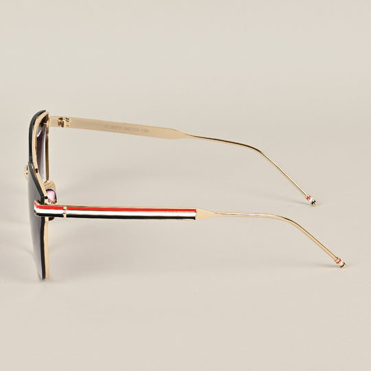 Metel square Rimlsess Frame Sunglasses For Men And Women-SunglassesCraft
