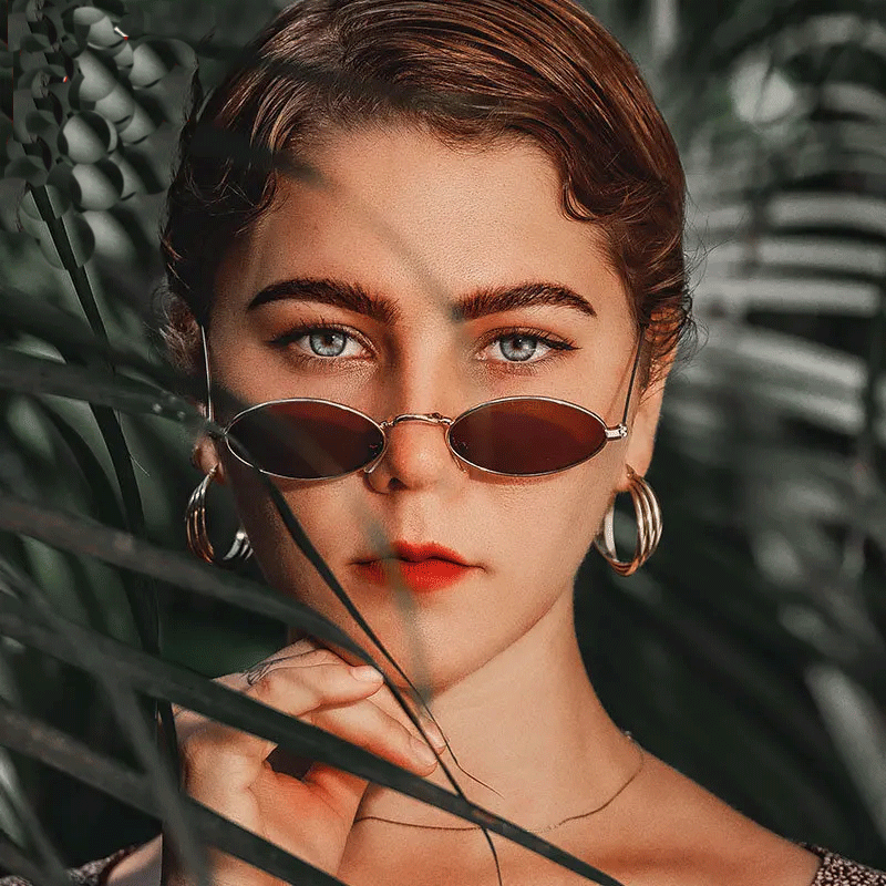 2024 New Small Oval Sunglasses for Men and  Women-Unique and Classy