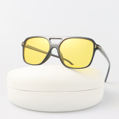 New Square Shape Sunglasses For Men And Women-SunglassesCraft