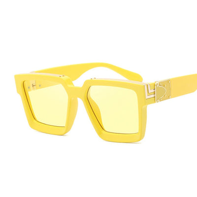 Candy Colors Square Shape Sunglasses For Men And Women-SunglassesCraft