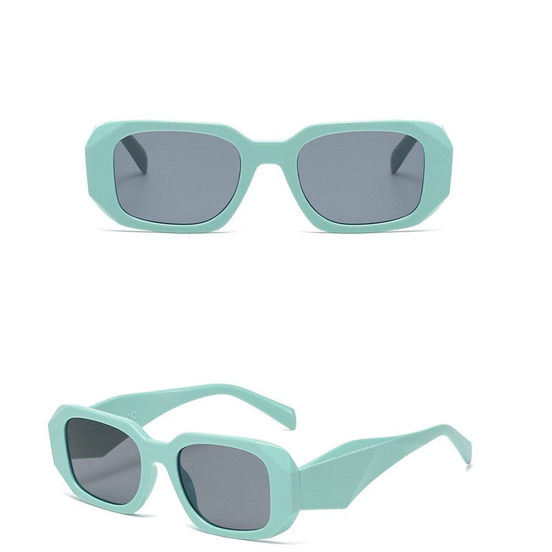 Fashion Vintage Square Sun Glasses For Men And Women-SunglassesCraft