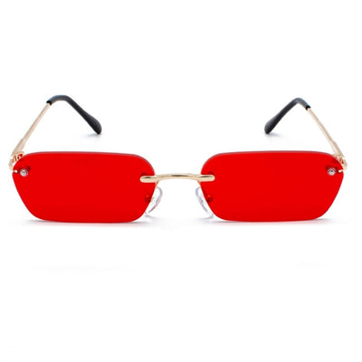 Rimless Vintage Sunglasses For Men And Women-SunglassesCraft