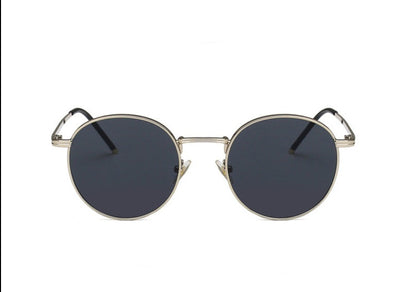 New Trendy Round Metal Frame For Men And Women-SunglassesCraft