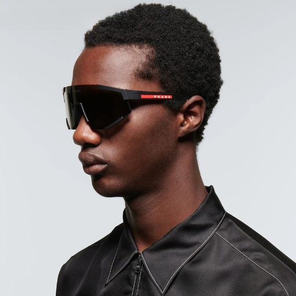 Sporty Oversized Shield Sunglasses For Unisex-Unique and Classy