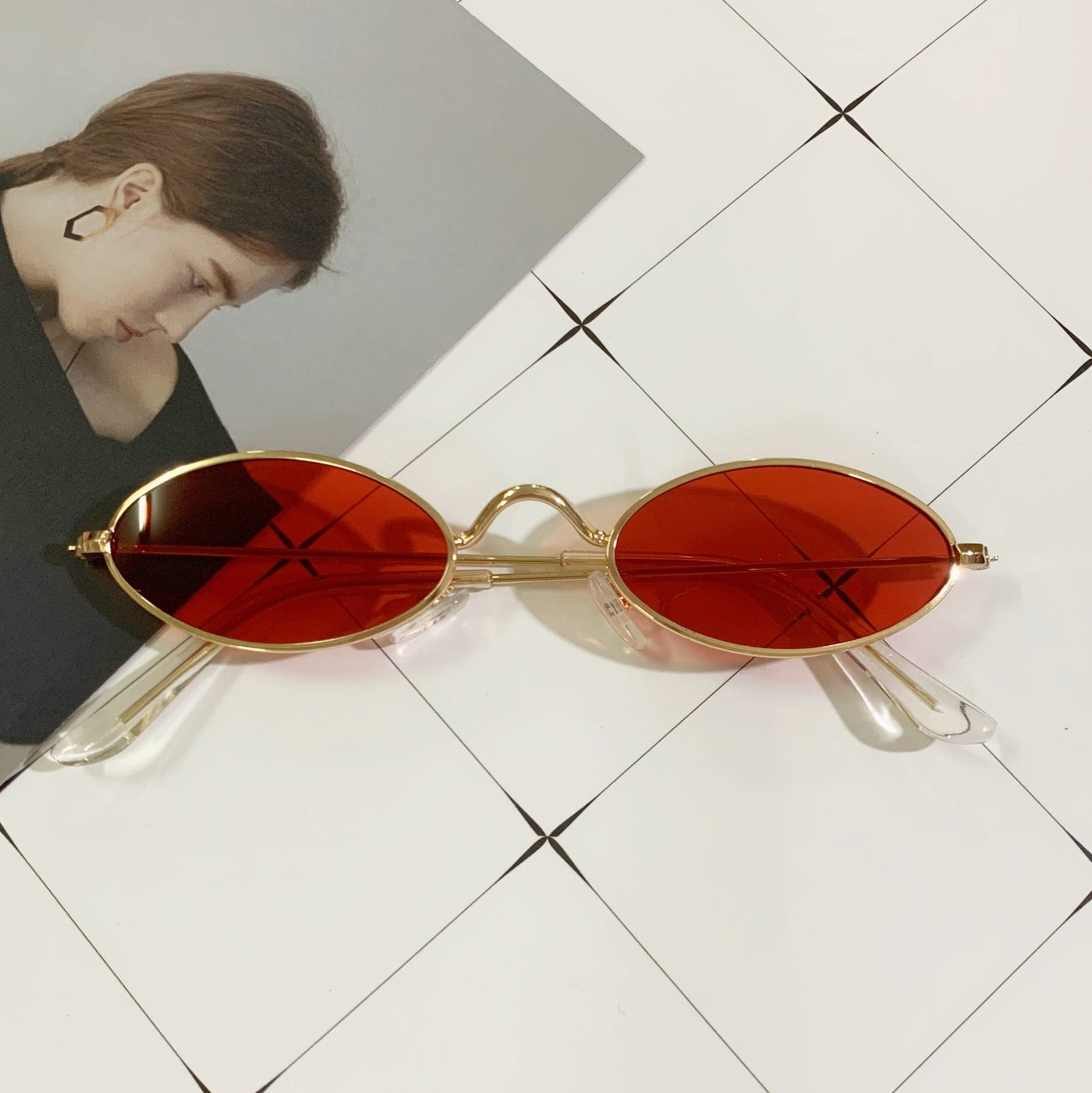 2024 New Small Oval Sunglasses for Men and  Women-Unique and  Classy