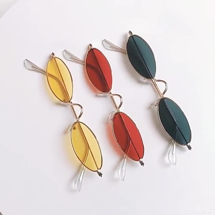 2024 New Small Oval Sunglasses for Men and  Women-Unique and Classy