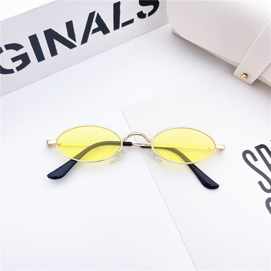 2024 New Small Oval Sunglasses for Men and  Women-Unique and  Classy