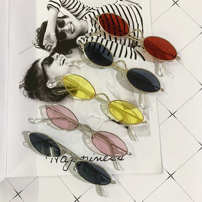 2024 New Small Oval Sunglasses for Men and  Women-Unique and  Classy