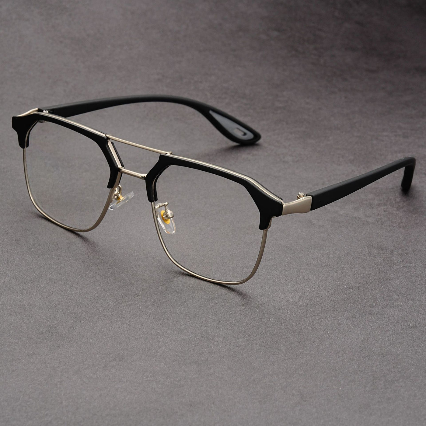 Cross-border Half Frame Polygon Sunglasses For Men and Women-Unique and Classy