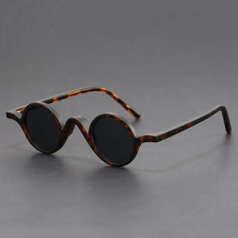 Small Frame Vintage Round Sunglasses -SunglassesCraft