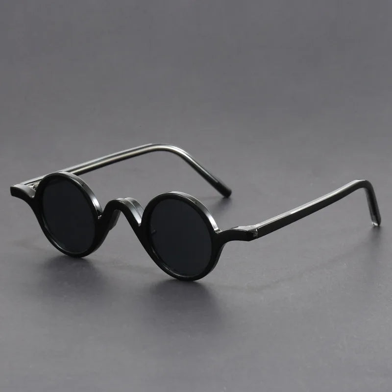 Small Frame Vintage Round Sunglasses -SunglassesCraft