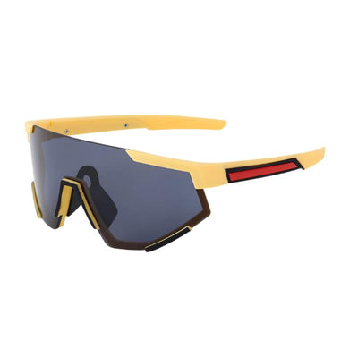 Sports Once-piece Shield Sunglasses For Unisex-Unique and Classy