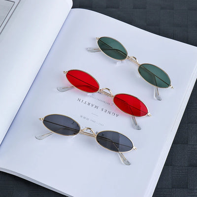 2024 New Small Oval Sunglasses for Men and  Women-Unique and  Classy