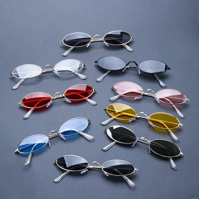 2024 New Small Oval Sunglasses for Men and  Women-Unique and  Classy