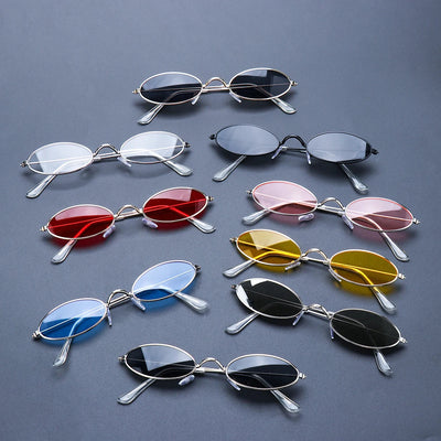 2024 New Small Oval Sunglasses for Men and  Women-Unique and Classy