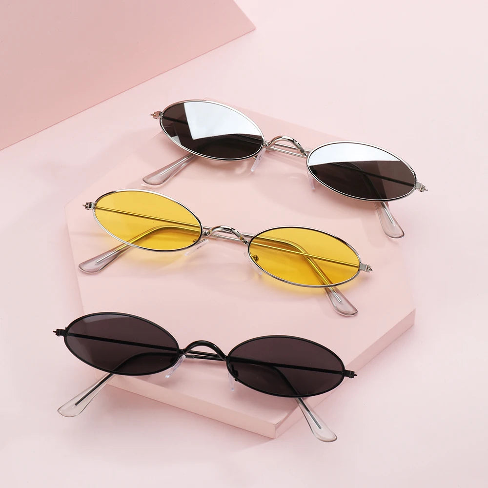 2024 New Small Oval Sunglasses for Men and  Women-Unique and  Classy