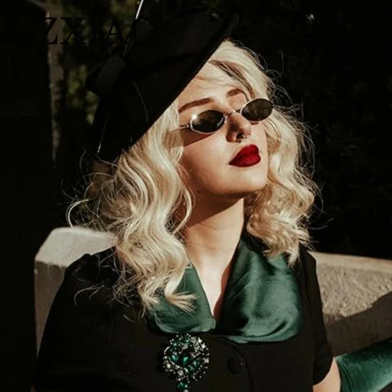 2024 New Small Oval Sunglasses for Men and  Women-Unique and Classy