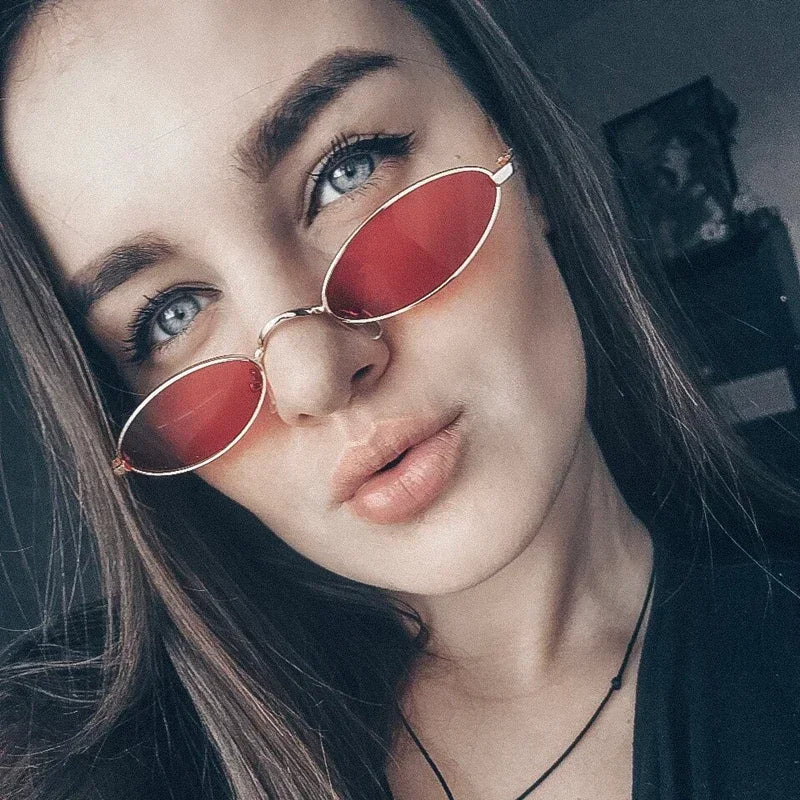 2024 New Small Oval Sunglasses for Men and  Women-Unique and Classy