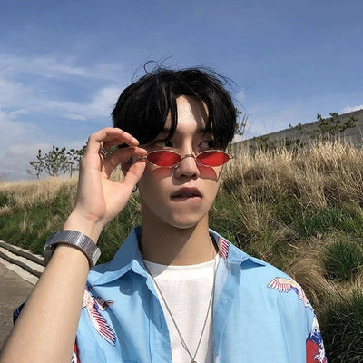 2024 New Small Oval Sunglasses for Men and  Women-Unique and Classy