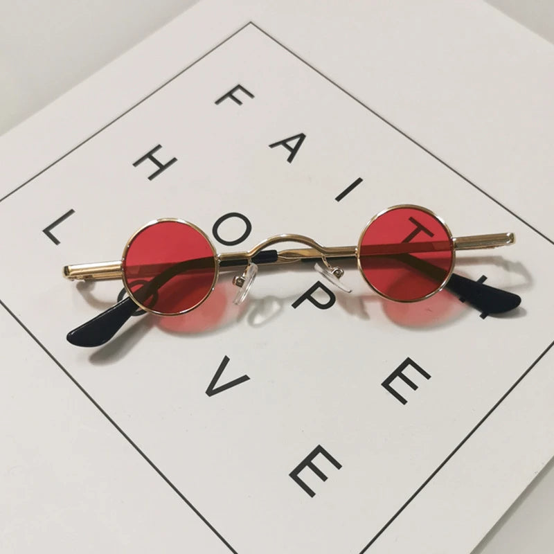 Mini Retro Round Sunglasses For Men and Women-Unique and Classy