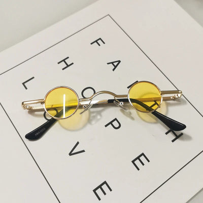 Mini Retro Round Sunglasses For Men and Women-Unique and Classy