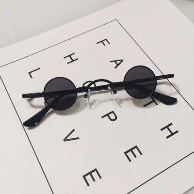 Mini Retro Round Sunglasses For Men and Women-Unique and Classy