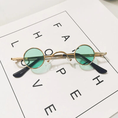 Mini Retro Round Sunglasses For Men and Women-Unique and Classy