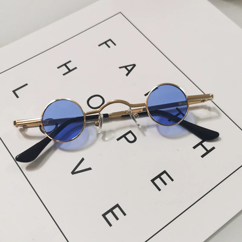 Mini Retro Round Sunglasses For Men and Women-Unique and Classy