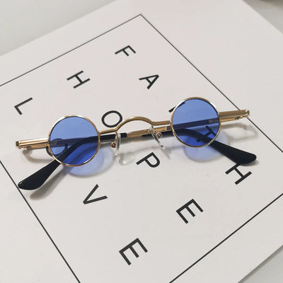 Mini Retro Round Sunglasses For Men and Women-Unique and Classy
