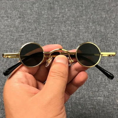 Mini Retro Round Sunglasses For Men and Women-Unique and  Classy