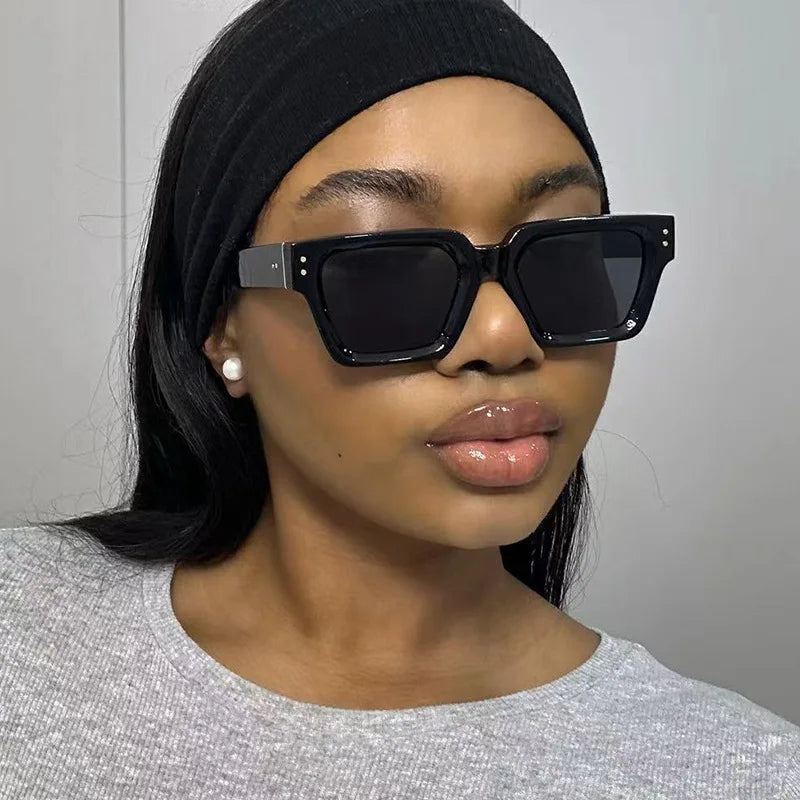 Luxury Premium Shades Designer Black Sunglasses For Unisex-Unique and Classy