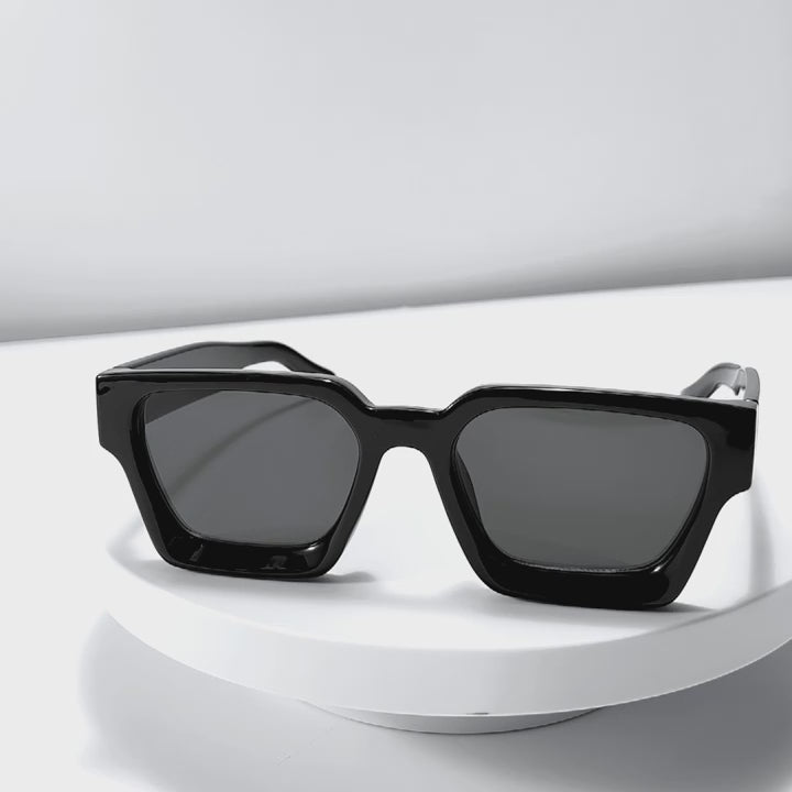 New Fashion Punk Square Sunglasses For Unisex-Unique and Classy