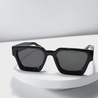 New Fashion Punk Square Sunglasses For Unisex-Unique and Classy