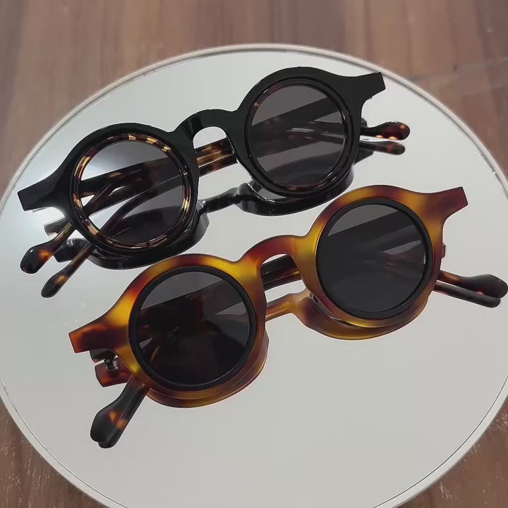 Classic Round Sunglasses For Men and Women-SunglassesCraft