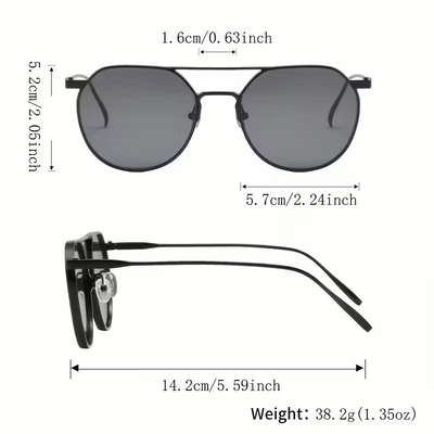 Luxury Retro Round Steampunk Sunglasses for Men & Women | Unique and Classy