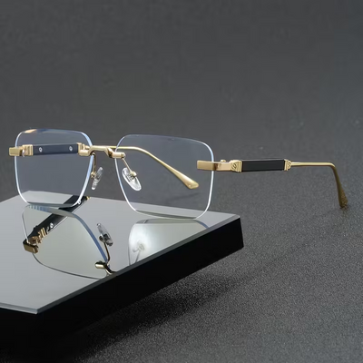 Fashionable Square Small Rectangle Sunglasses for Men and Women