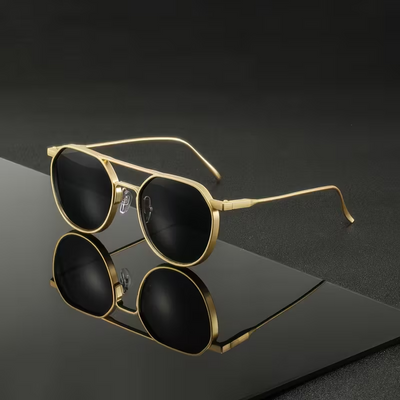 Luxury Retro Round Steampunk Sunglasses for Men & Women | Unique and Classy