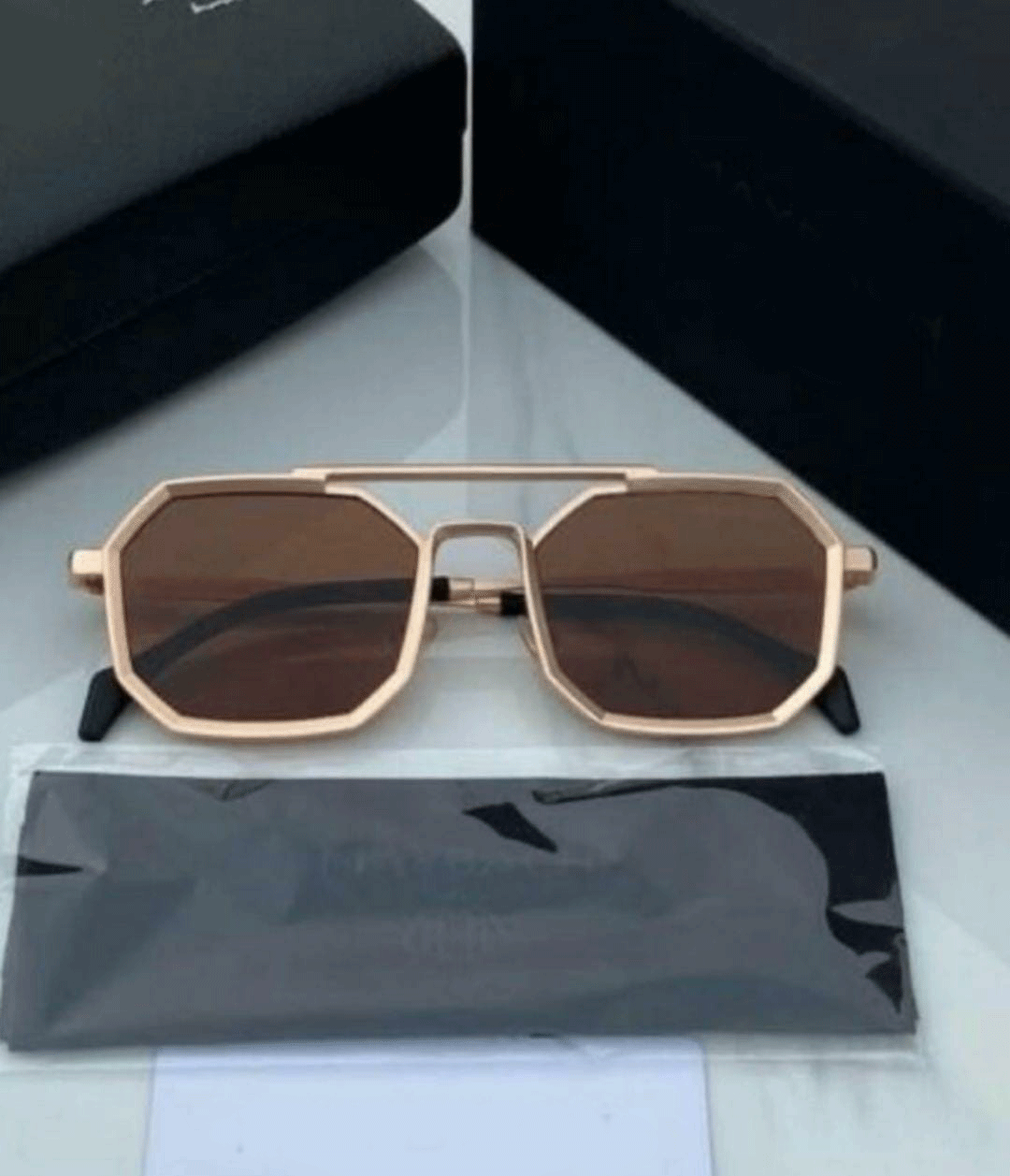 Cool Hexagon Candy Sunglasses For Unisex-Unique and Classy